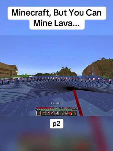 Minecraft: Mine Lava Challenge — New Mining Mechanics