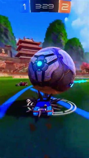 Started playing rocket league and rumble is fun watch this crazy goal #rocketleague #soccer #car