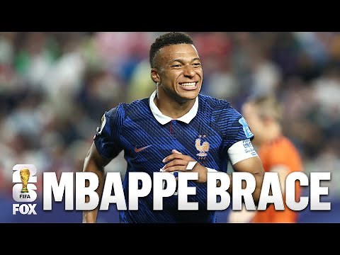 France’s Kylian Mbappé Scores Two Goals vs Iraq | 2026 FIFA World Cup™