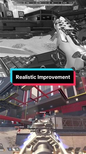 Been practicing a ton in Apex Legends using the range. Today want to share some of that progress even when I have lots of time in the game! Don’t need to spend a ton of time, just be efficient! #apexlegends #gaming #apexlegendscommunity