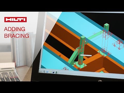 HOW TO add bracing - Hilti Modular Supports Plug-In for SmartPlant 3D