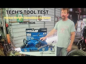 TECH's Tool Test Hercules demo hammer