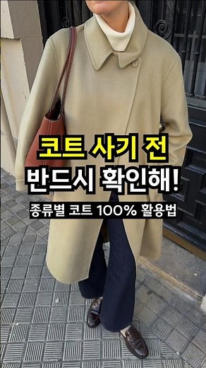 A lookbook of coat types you must know when buying a coat🧥✨️ #wintercoordination #coatcoordination