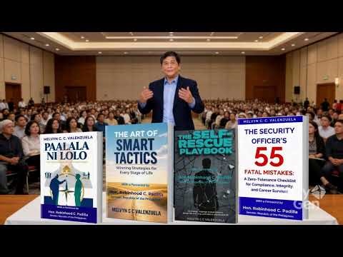 FROM VALUES TO DISCIPLINE: Sen. Robin Padilla Backs Melvyn C. C. Valenzuela’s 4-Book System
