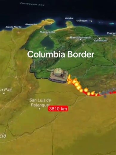 Understanding the Columbia Border Map Dynamics