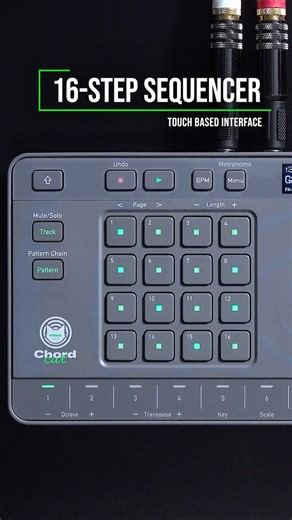 🎹 The Chordcat groovebox includes 8 tracks for building your songs. Each track is equipped with a 16-step sequencer and the ability to save 16 patterns. ✨ In this video, learn more about Chordcat's song-building features. 🔗 Be sure to visit the link to watch the full Chordcat overview video: https://bit.ly/3TRxiTq | AlphaTheta Pioneer DJ USA