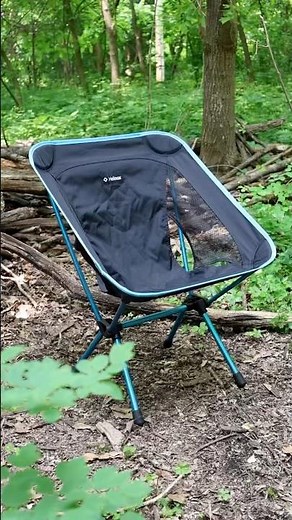 Helinox Chair One (re) - 1 Minute Review #camping #backpackinggear #backpacking