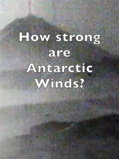 Katabatic winds Antarcica is the windiest continent on Earth #antarctica #southpole #antarcticaexpedition #katabatic #mawson #capedenison #commonwealthbay #mawsonshuts
