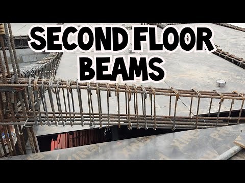 Second Floor Beams Installation