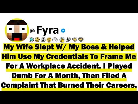 My Wife Slept With My Boss And Helped Him Use My Credentials To Frame Me For A Workplace Accident...