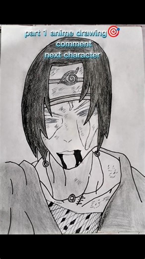 Itachi death drawing #drawing #naruto #sasuke #goku #anime #sad moment