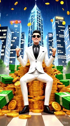 Pizza Boy to Millionaire 🍕💰 | AI Cartoon Story