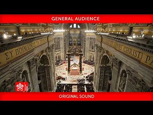 August 12 2026, General Audience - Pope Leo XIV