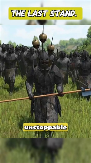 ⚔️ The Last Stand of the Elves – 50 vs Thousands #bannerlord #lotr #epicbattle #cinematicbattle