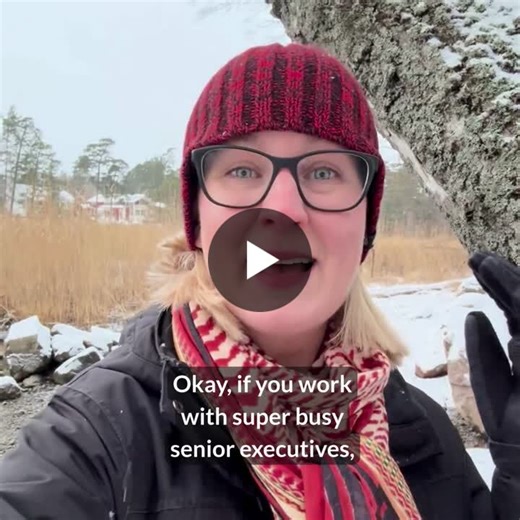 If you work with super busy senior execs and often need them to do stuff, here’s one of the best pieces of advice I ever got - and follow religiously to this day. 👁️ Look them in the eye.I work… | Jenny Moran | 23 comments