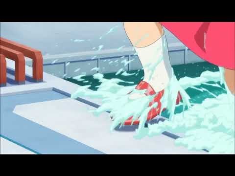 【巨大娘】しずか 巨大化 足踏み【giantess】