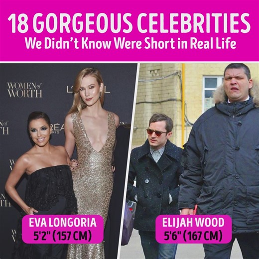35 Gorgeous Celebrities We Didn’t Know Were Short in Real Life | CelebRatings
