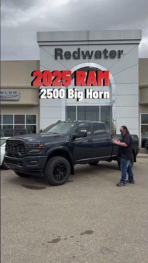 New 2025 Rig Ready Ram 2500 Big Horn Night Edition Crew Cab 4x4 | Stock # SR21537 - Redwater Dodge