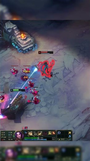 Leblanc vs Viktor 1v1 MID -- Better Flash wins #leagueoflegends #lol #leblanc