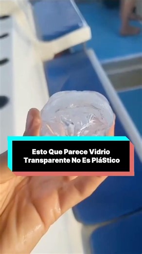 Esto Que Parece Vidrio Transparente No Es PláStic #shorts #youtube #food
