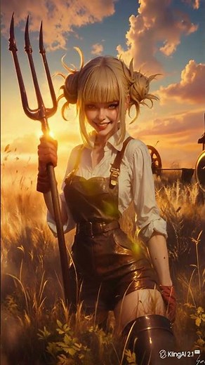 Himiko Toga — Steampunk Sunset | Cinematic 360° Character Edit | My Hero Academia