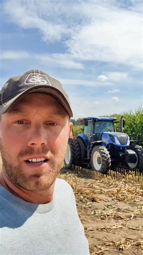 Chopping Corn Silage! #agriculture #newholland #farmer #farmlife #farm #cornsilage #corn #fblifestyle | Bosue Thompson