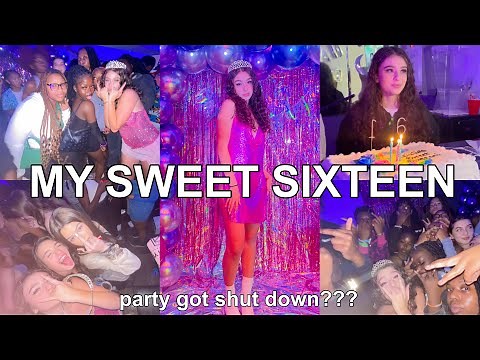 MY SWEET 16 BIRTHDAY GRWM & VLOG !!