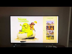 shrek the third (2007) (2023) 4k Blu-ray menu walkthrough