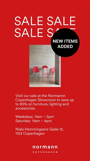 Up to 80% off – now with newly added items! | Normann Copenhagen