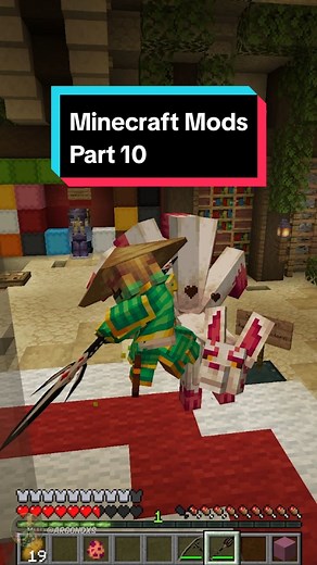 Best epic fight addon mod with amazing combat animations : Weapons of Miracles 🏞 Map : Hermitcraft Season 7 #Minecraft #minecraftmods #minecraftmemes #fypシ #viral