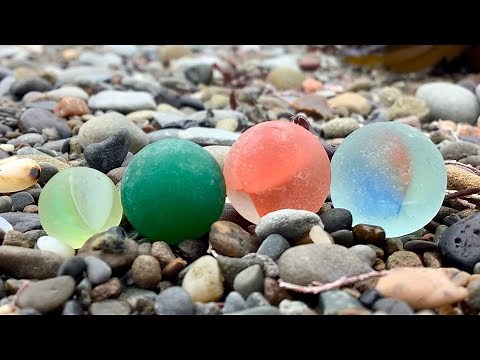 Beautiful Beachcombing Treasures! A Stellar Day For Hunting Sea Glass Out On Cape Breton Island!