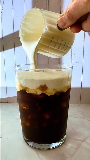Homemade Cheese Foam Coffee - This Silky Cheese Foam Changed My Coffee Game 🤎