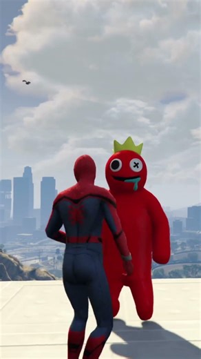 GTA 5 Epic Water Ragdolls | Spider-Man Jumps / Fails ep.(4) #shorts