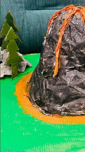 Volcano Working Model Science Project | Simple Experiment for Students