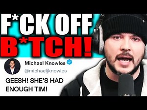 Tim Pool GOES NUCLEAR On LUNATIC Woman LIVE On The Piers Morgan Show