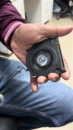 Laptop Fan Cleaning Trick 🔥 | Overheating Fix #hppower