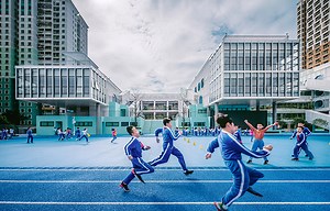 Learning Terraces: Fuqiang Elementary School, Shenzhen, China by People’s Architecture Office