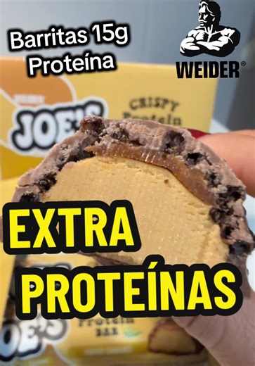 Nuevas barritas de proteínas Joe’s! #entrenar #suplementosdeportivos #proteinas #proteina #gym @WEIDER NUTRITION