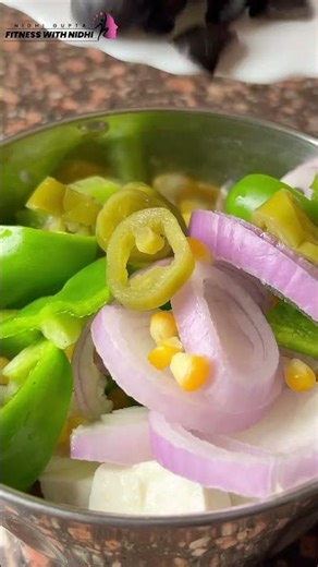 Paneer Peanut Corn Chaat | Healthy High-Protein Indian Chaat Recipe for Weight Loss