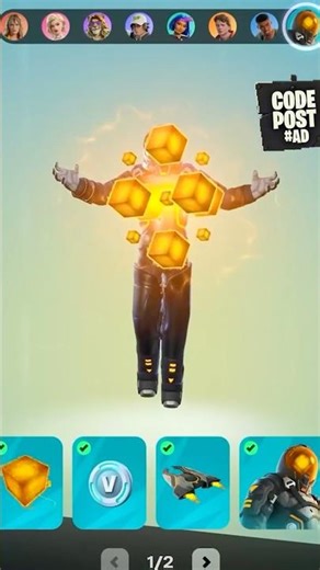 FULL CHAPTER 7 BATTLE PASS IN FORTNITE! #fortnite #gaming #codepost