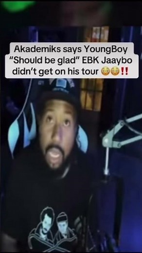 DJ Akademiks Gives His 2 Sense On The YoungBoy Tour (Prod. By L Burna x SlimyBeats)