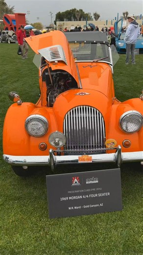 ☆ 1969 Morgan 4/4 Four Seater ☆ Spotted at the 2024 Arizona Concours d’Elegance #concours #collectorcar #morgan #classiccar #vintagecar | ClassicCars.com