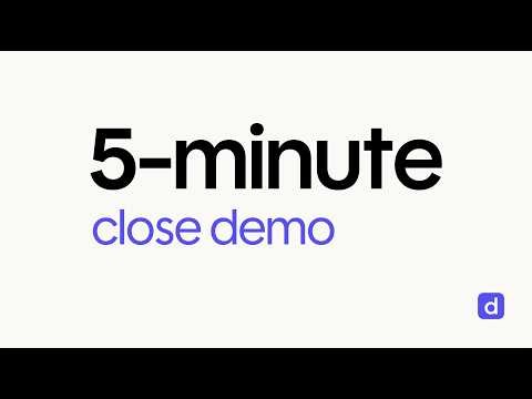 5 Minute Close Demo | Double