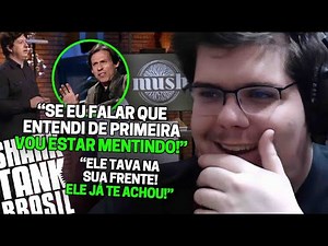 CASIMIRO REAGE: PRODUTOS DE FUNGOS NO SHARK TANK BRASIL | Cortes do Casimito