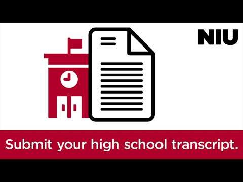 NIU Next Steps: Submit Your Final High School Transcript