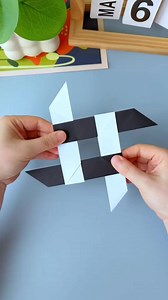 10K views · 77 reactions | Title: Woven Paper Ninja Star Hashtags: #NinjaStarCraft #PaperWeaving #OrigamiStar #KidsCraft #DIYNinjaStar #PaperArt #FunWithPaper #StarCraft #WovenDesign | paper craft ideas | Facebook