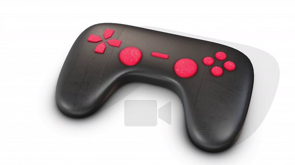 3D Videogame Controller. Joystick 3D Animation. Game Controller Icon. 4K Stock Video Footage - Alamy