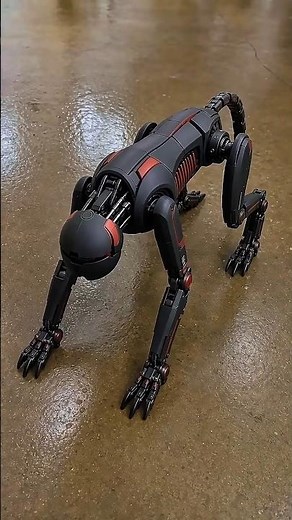 Futuristic Robot Dog Walking Like a Real Animal! 🐕🔥