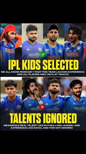 India’s Selection Debate: IPL Form vs Experience #cricketfans
