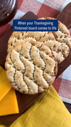 Making our Thanksgiving Pinterest board dreams come true one recipe at a time! ​ These Hot Honey Apple Cheddar Rounds on Wasa Sesame & Sea Salt Crisp Creations are an easy and sure-fire way to turn up the heat this holiday season🔥. Just grab Wasa crackers, cheddar cheese, hot honey and some apple slices for a zesty, crunchy bite.​ And don’t forget to follow @WasaCrispbread for more recipes that bring aesthetic vibes.​ #Wasa #WasaCrispCreations #ThanksgivingBoard #ThanksgivingPinterest #Pinteres